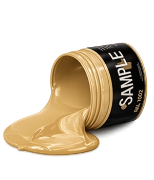 RAL 1002 - COLOR LIQUID SAMPLE