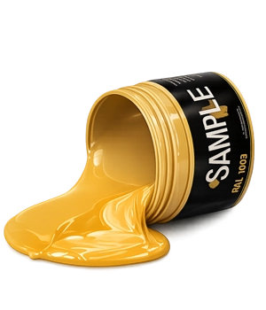 RAL 1003 - COLOR LIQUID SAMPLE