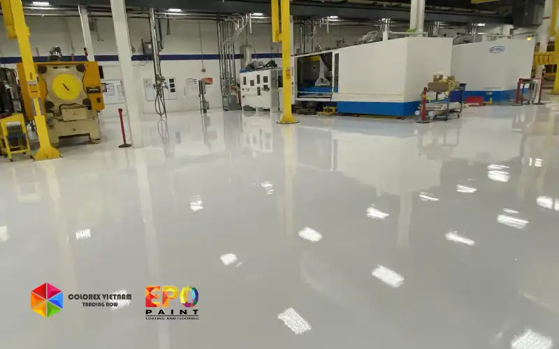 Sàn Epoxy Nhà Xưởng