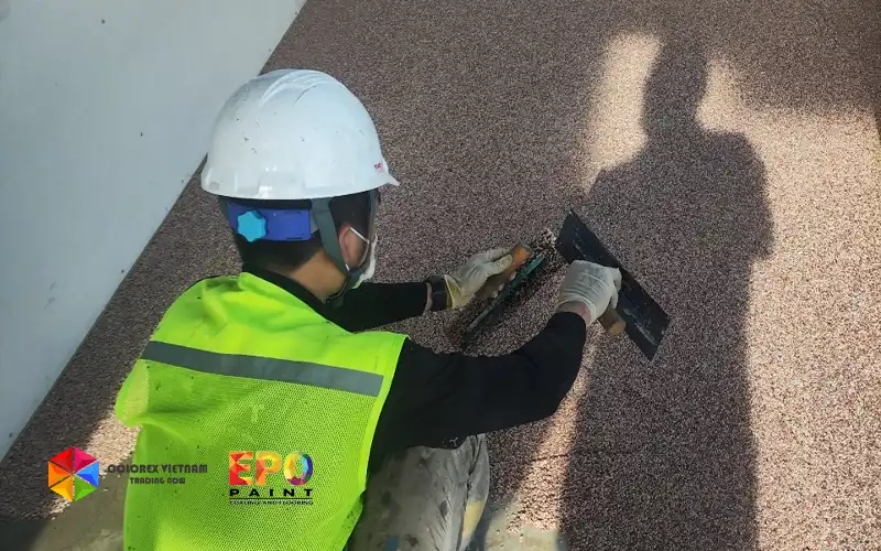 [HCM] Phân Phối Và Thi Công Sàn Sỏi Polymer Chuyên Nghiệp