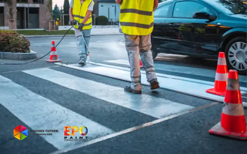 Quy Trình Thi Công Sơn Kẻ Vạch Đạt Chuẩn
