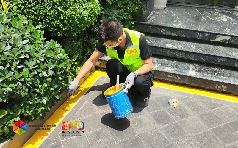 Quy Trình Thi Công Sơn Kẻ Vạch Tiêu Chuẩn