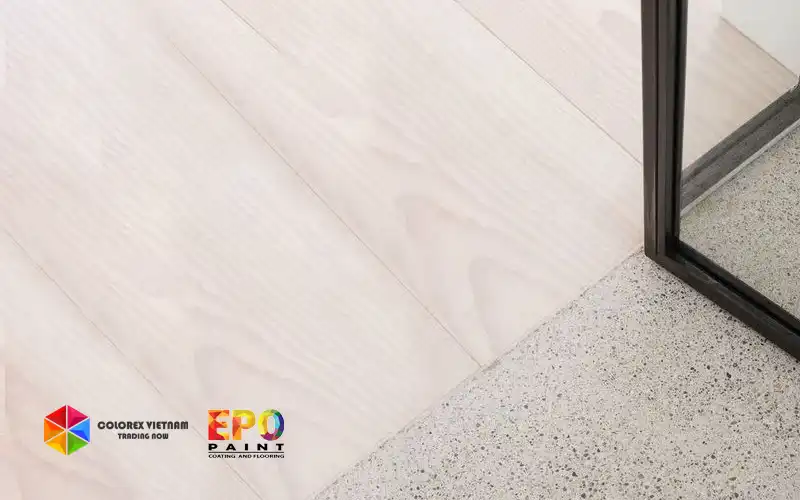 Sàn Terrazo Sỏi Polymer