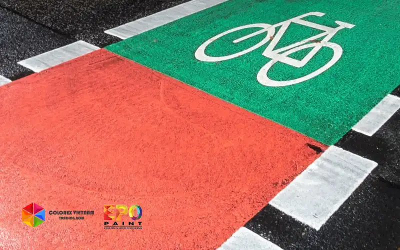 thi công sơn chống trượt